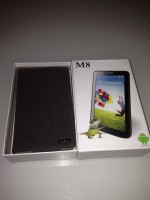 Tablet phone 7" M8 Android 4.1 with MTK6515A 1GHz Bluetooth Dual Cameras - White