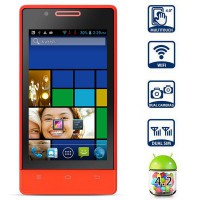 telefono 4" Cubot C9W Android 4.2 3G Smartphone MTK6572 Dual Core 1.3GHz WVGA Screen Dual Cameras WiFi
