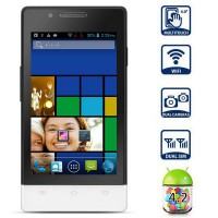 telefono tactil 4" Cubot C9W Android 4.2 3G Smartphone MTK6572 Dual Core 1.3GHz WVGA Screen Dual Cameras WiFi 