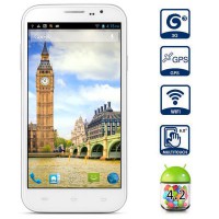 smart phone 6"  Android 4.2 3G  RAM 1GB Quad Core 1.2GHz HD 720 IPS Screen 8GB GPS camara 12.5MP 