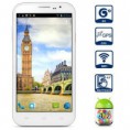 smart phone 6"  Android 4.2 3G  RAM 1GB Quad Core 1.2GHz HD 720 IPS Screen 8GB GPS camara 12.5MP 
